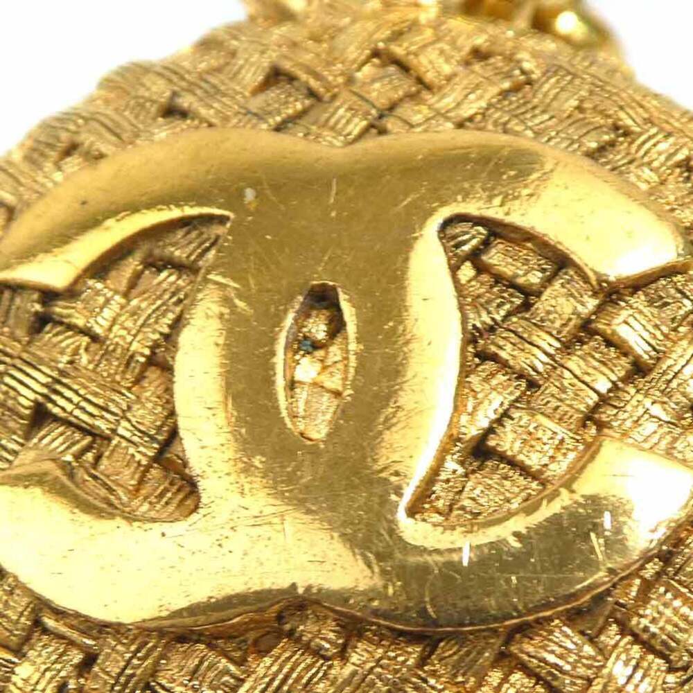 CHANEL Gold Logo Necklace - Picture 7 of 10